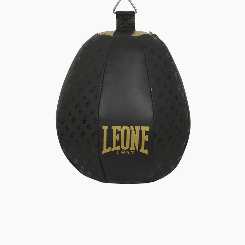 Saco de boxeo Leone 3 kg DNA AT851 Negro-oro 