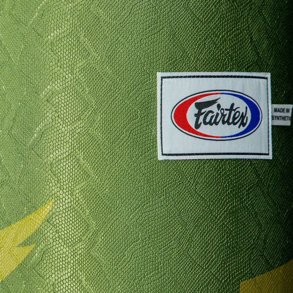 Saco Fairtex HB6 Python Imprimir Verde 40 kg 180 cm Completo  - Image 8