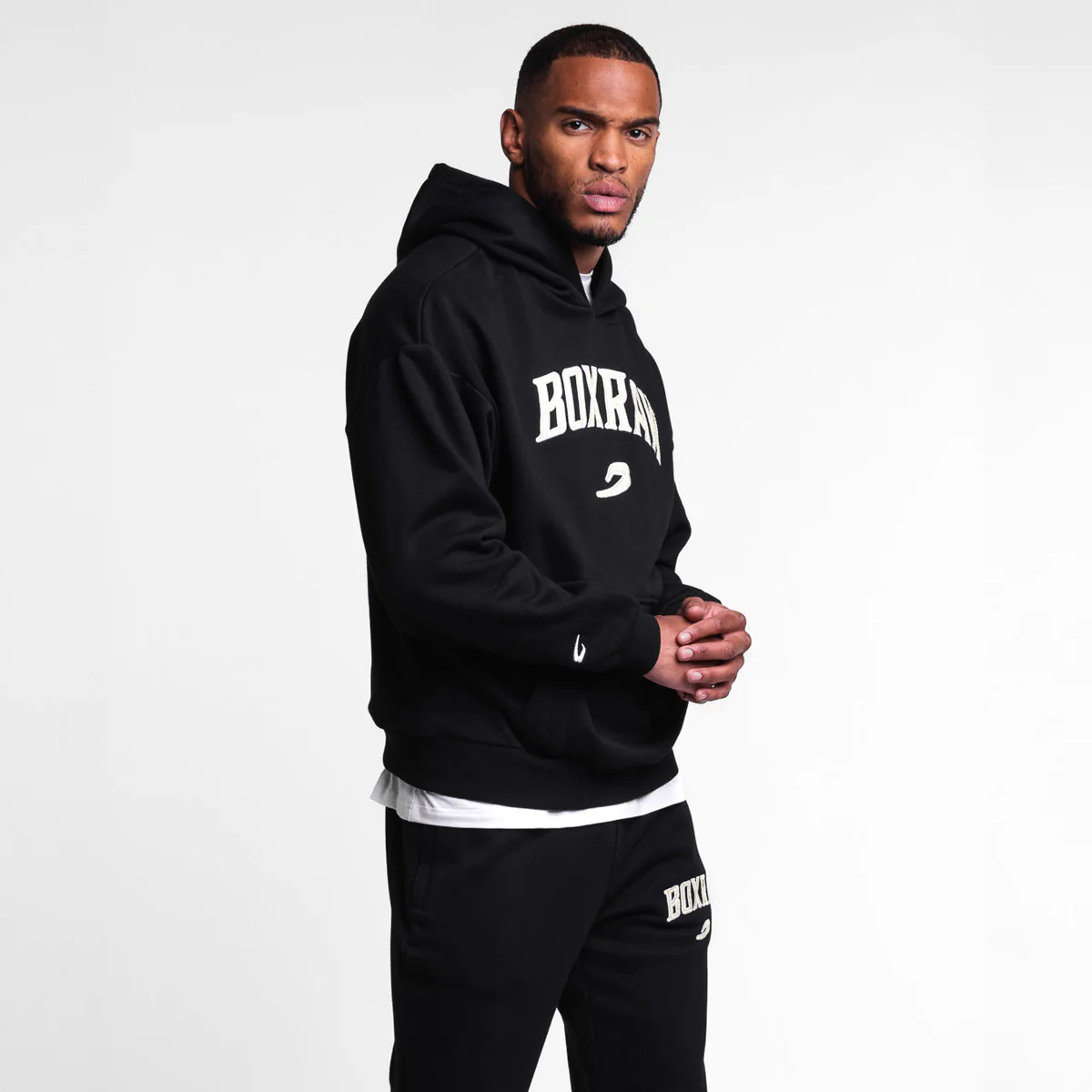 Sudadera Boxraw East Street con capucha Negro  - Image 4