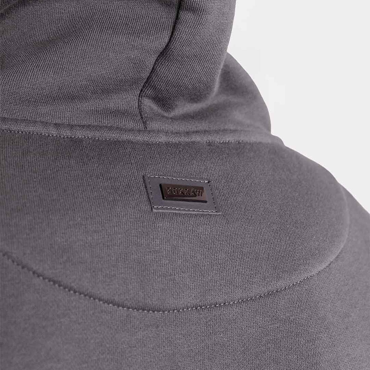 Sudadera Boxraw We Don't Play Boxing oversize con capucha Gris-rosa - Image 8