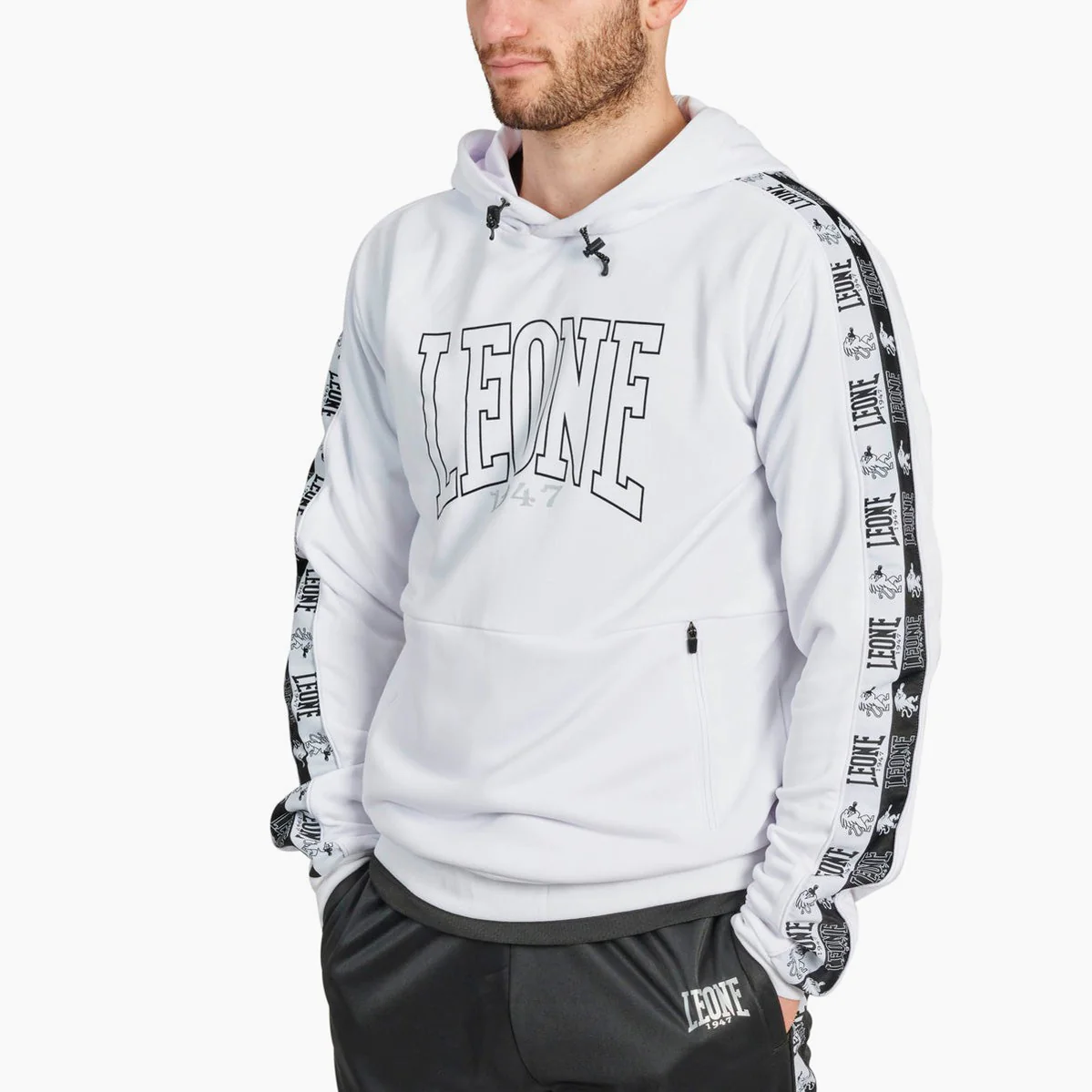 Sudadera de chándal Leone Iconic con capucha ABX436  - Image 41