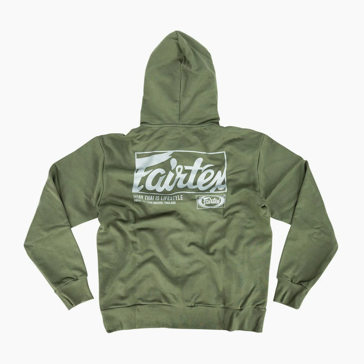 Sudadera Fairtex FHS22 con capucha Verde - Image 2