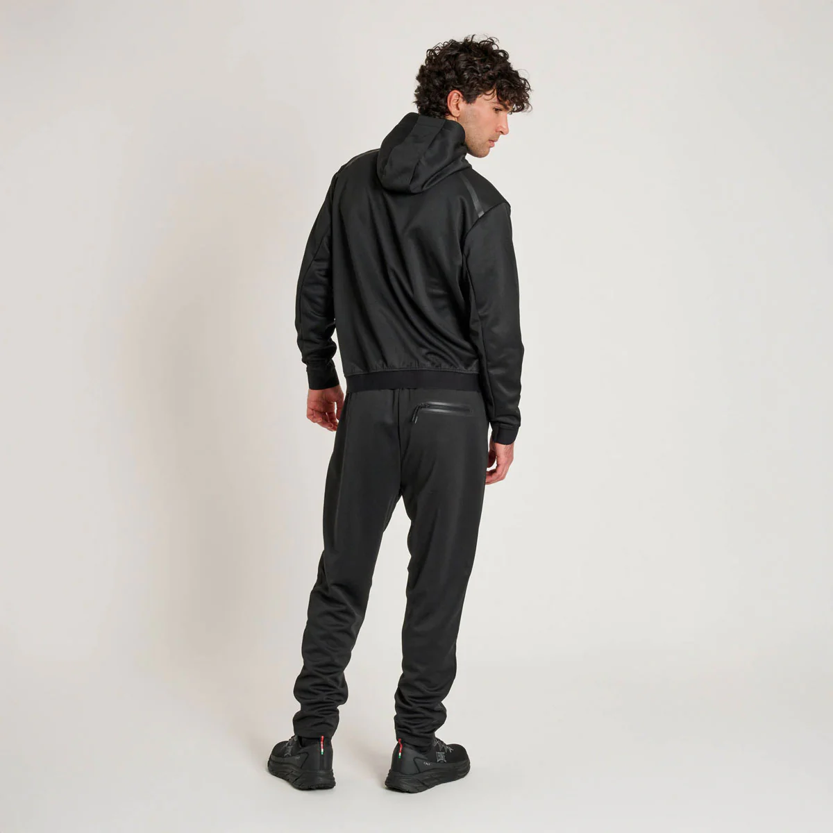 Sudadera Leone Balck Lion con capucha ABX313 Negro  - Image 5