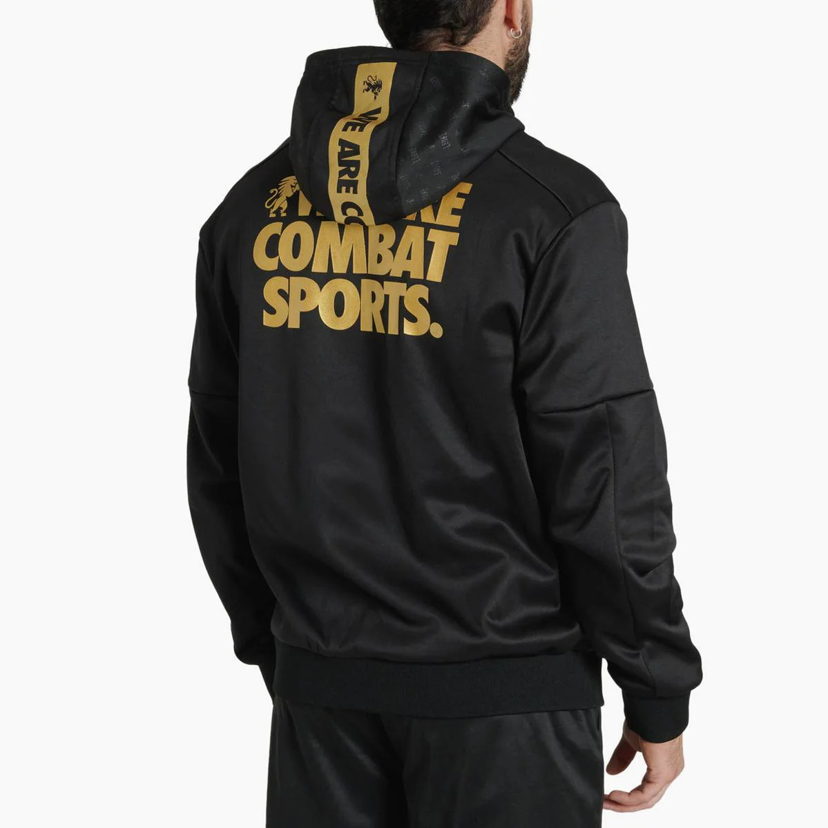 Sudadera Leone DNA con capucha ABX721 Negro - Image 3