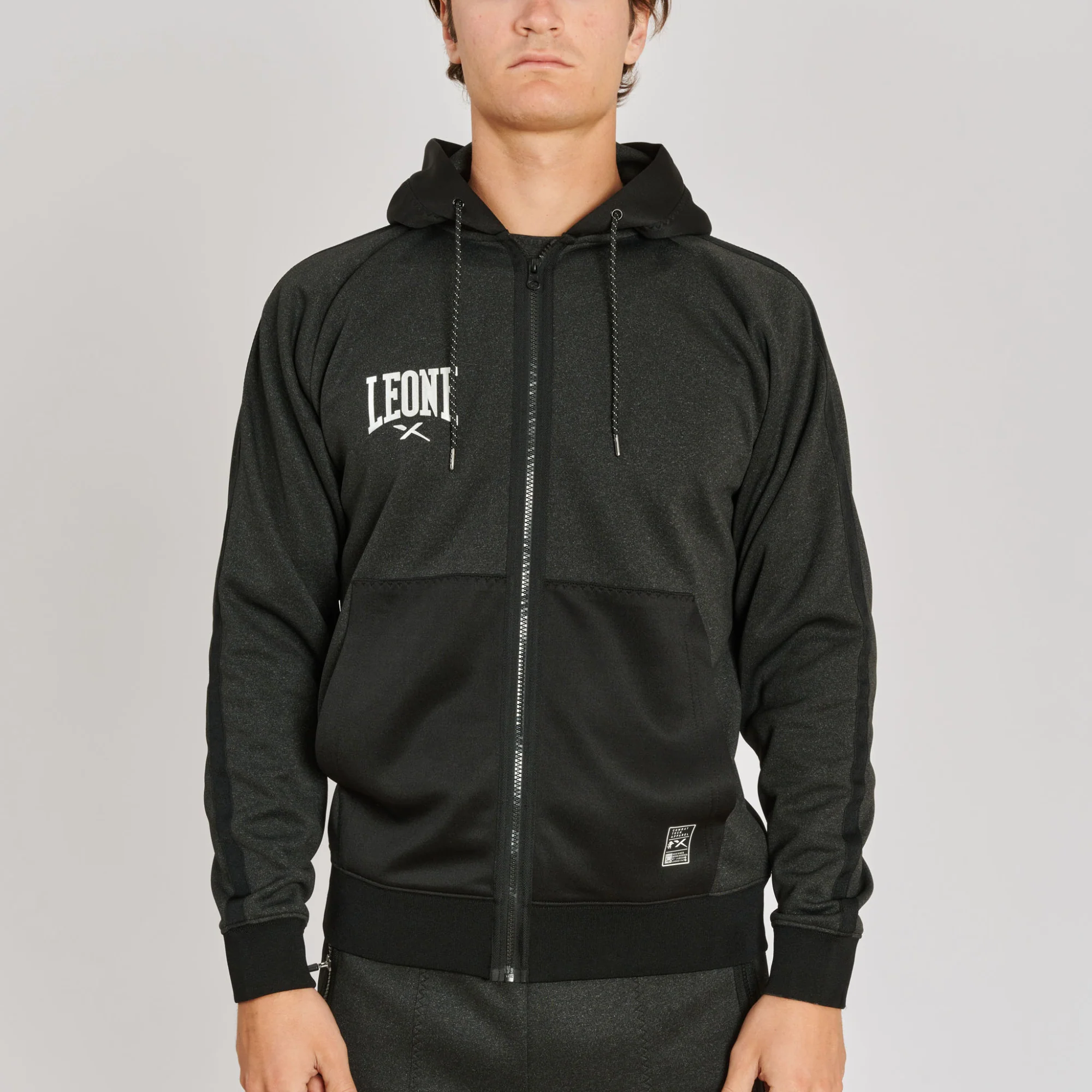 Sudadera Leone Melange ABX611 con capucha  - Image 13