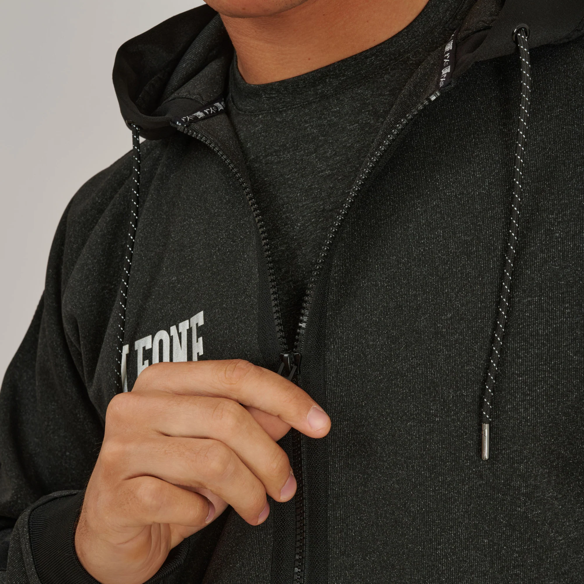 Sudadera Leone Melange ABX611 con capucha  - Image 18