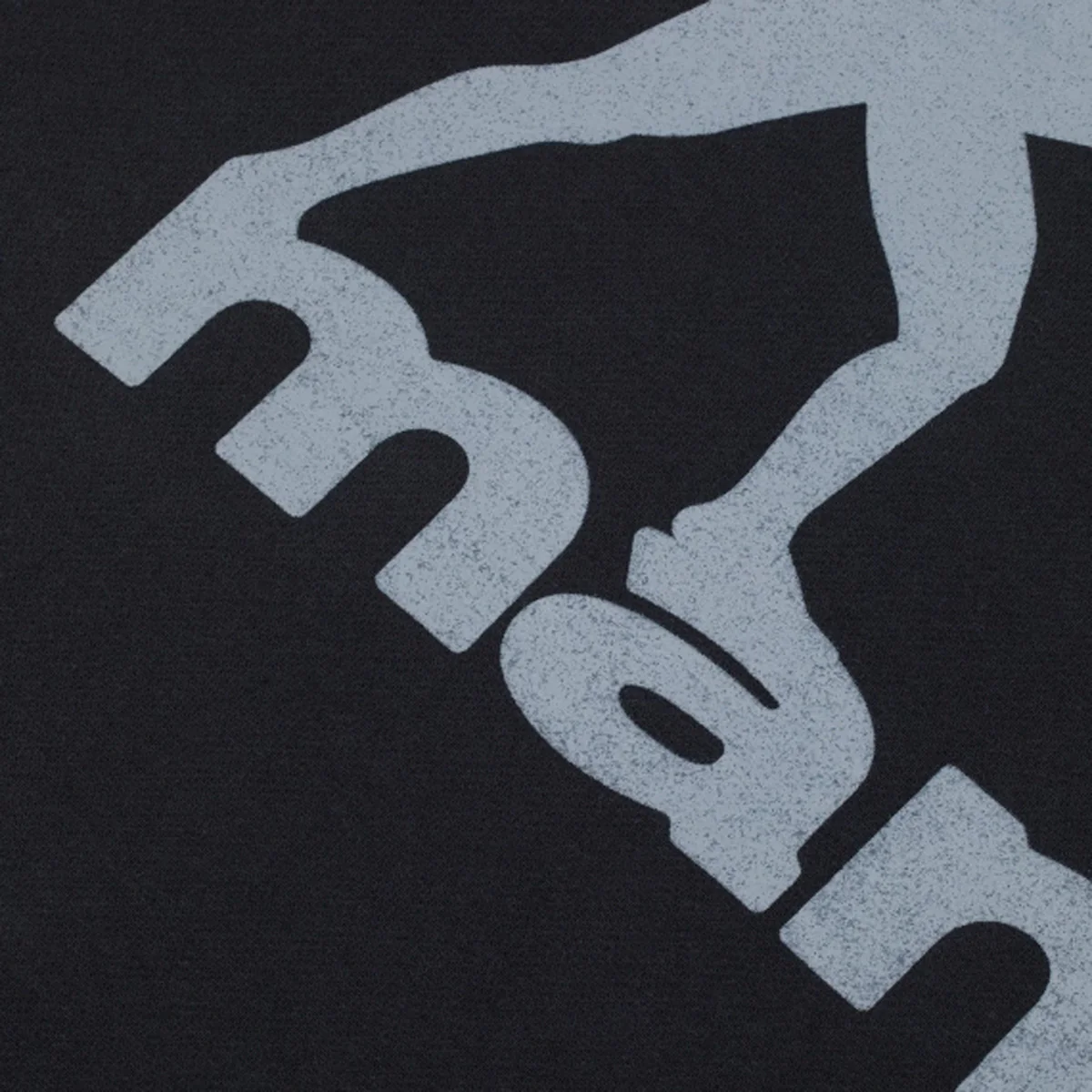 Sudadera Manto Peaceful Violence con capucha Negro - Image 7