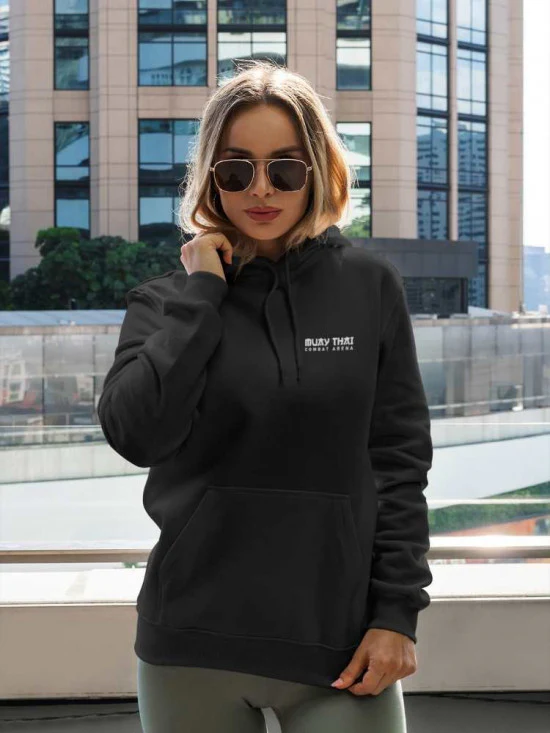 Sudadera para mujer Combat Arena Muay Thai-gers con capucha  - Image 4