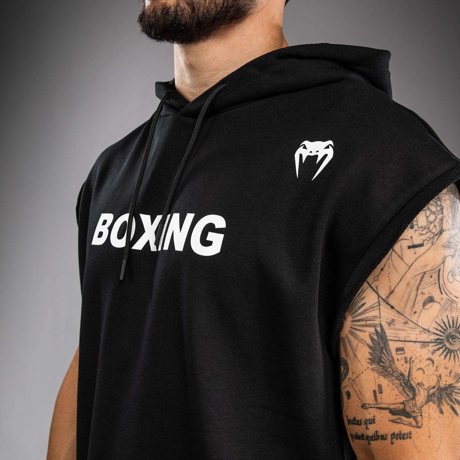 Sudadera sin mangas Venum Boxeo VT con capucha - Image 3
