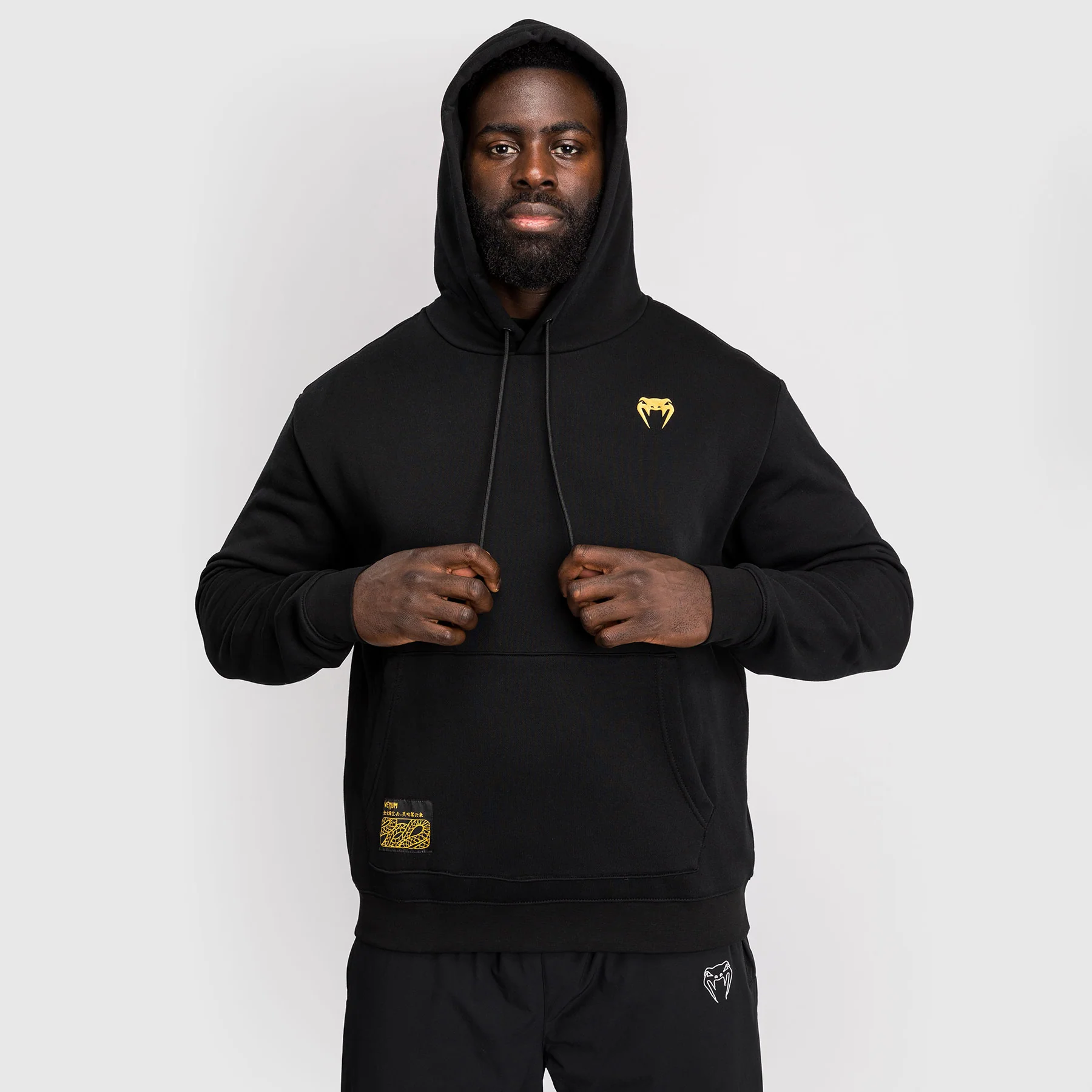 Sudadera Venum Serpenti con capucha Negro - Image 2