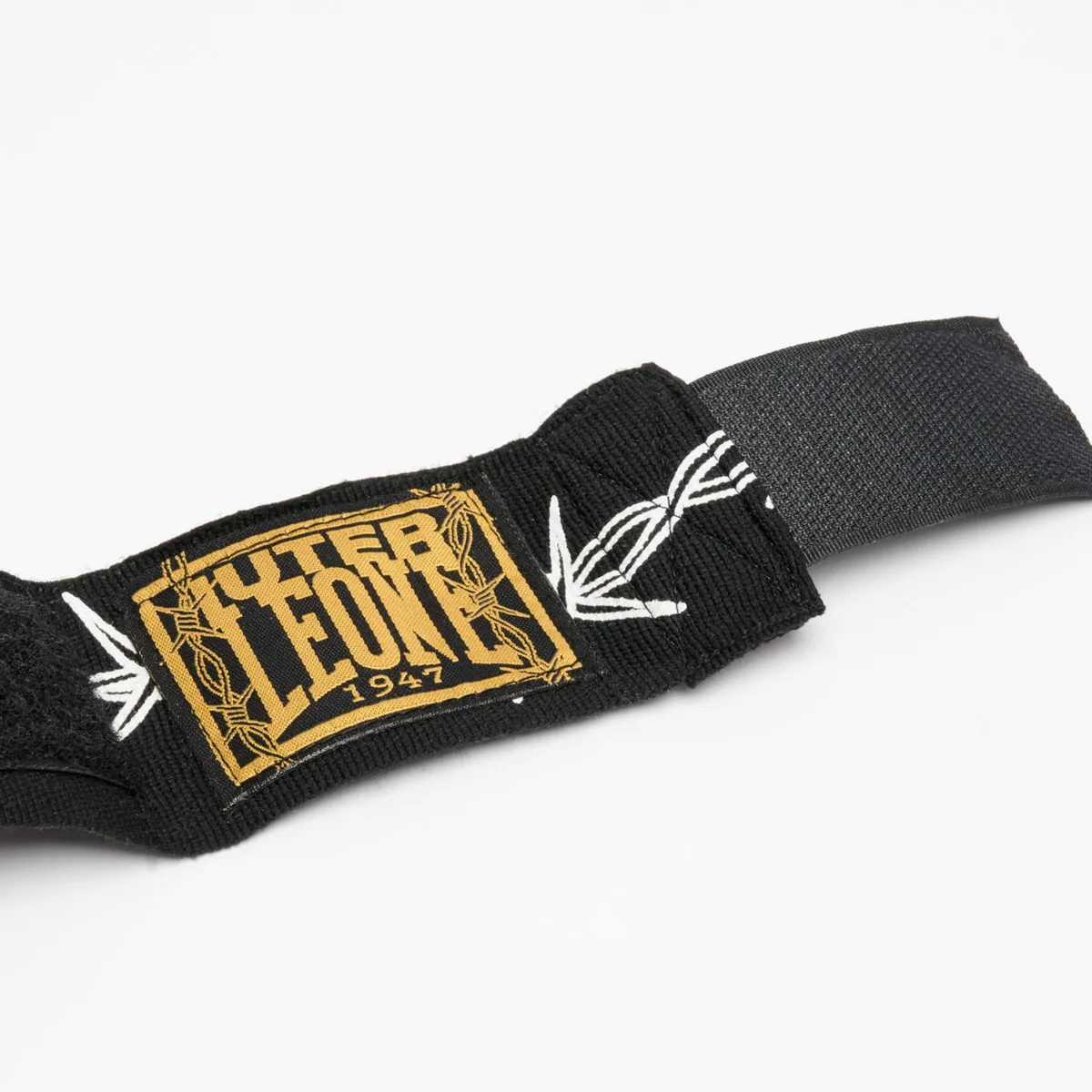 Vendas de boxeo 3,5mt Leone IUTER Barbed Wire AB705IU Negro  - Image 5
