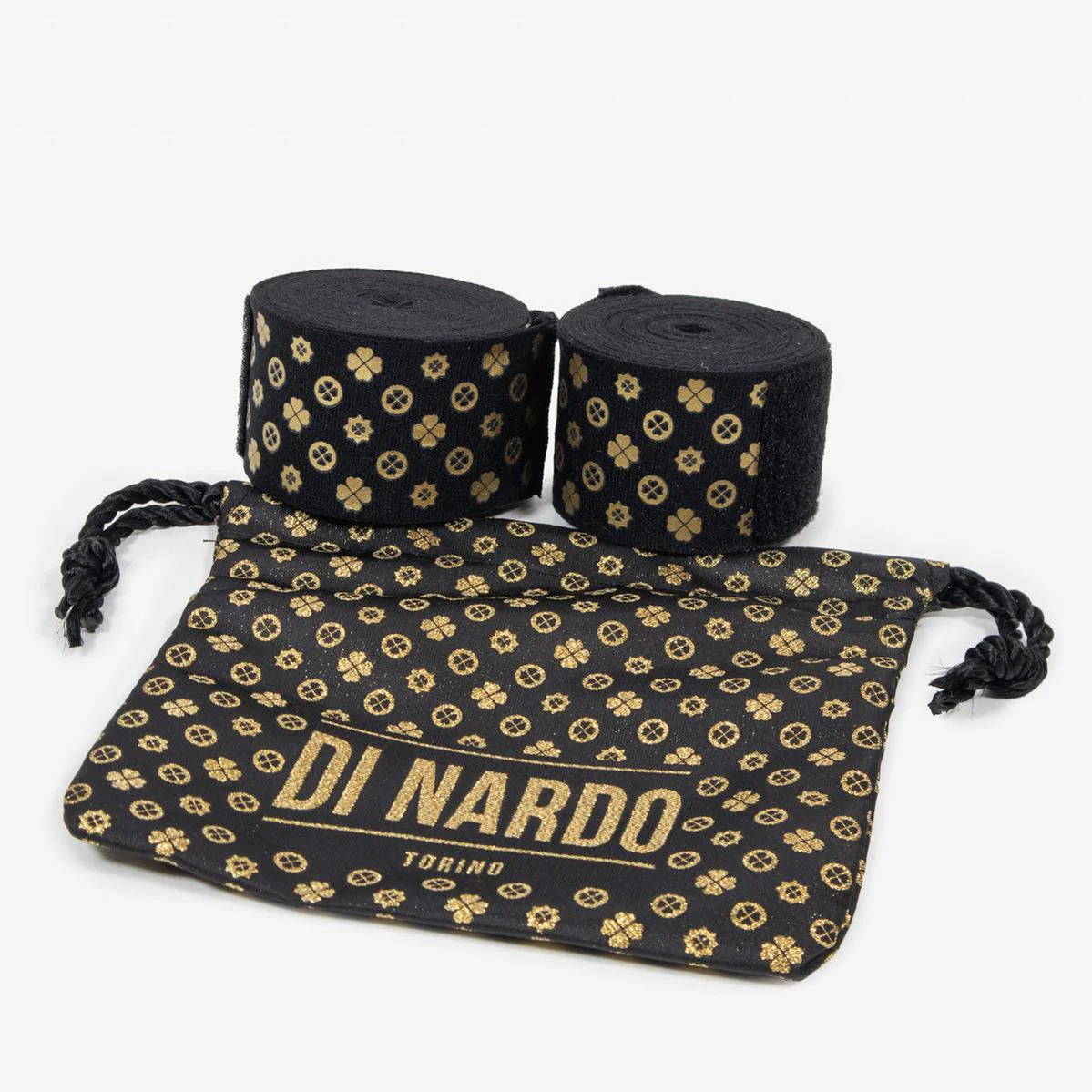 Vendas de boxeo Di Nardo 5 mt Negro-oro  - Image 4