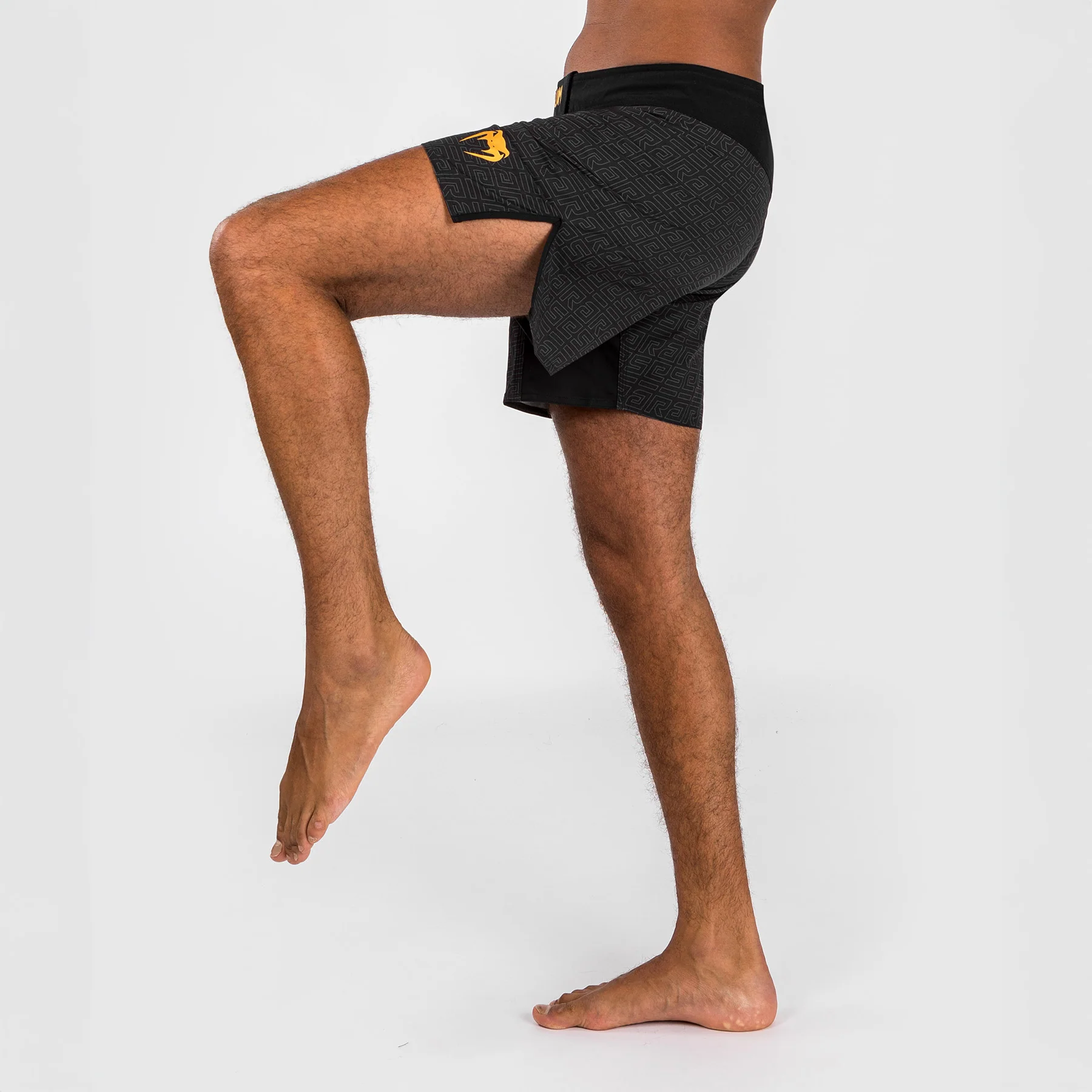 Pantalones MMA Venum X Ares 2.0 Negro-oro - Image 6