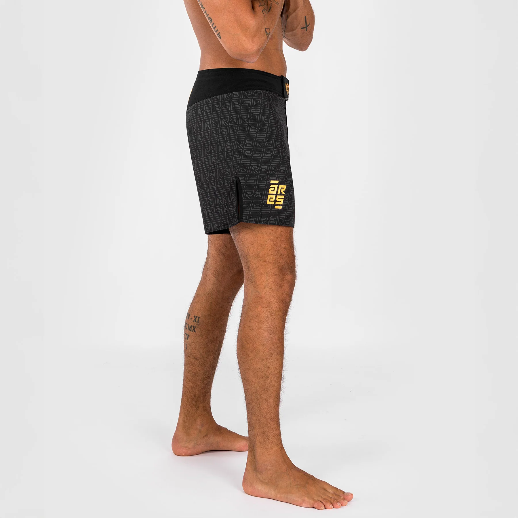 Pantalones MMA Venum X Ares 2.0 Negro-oro - Image 7
