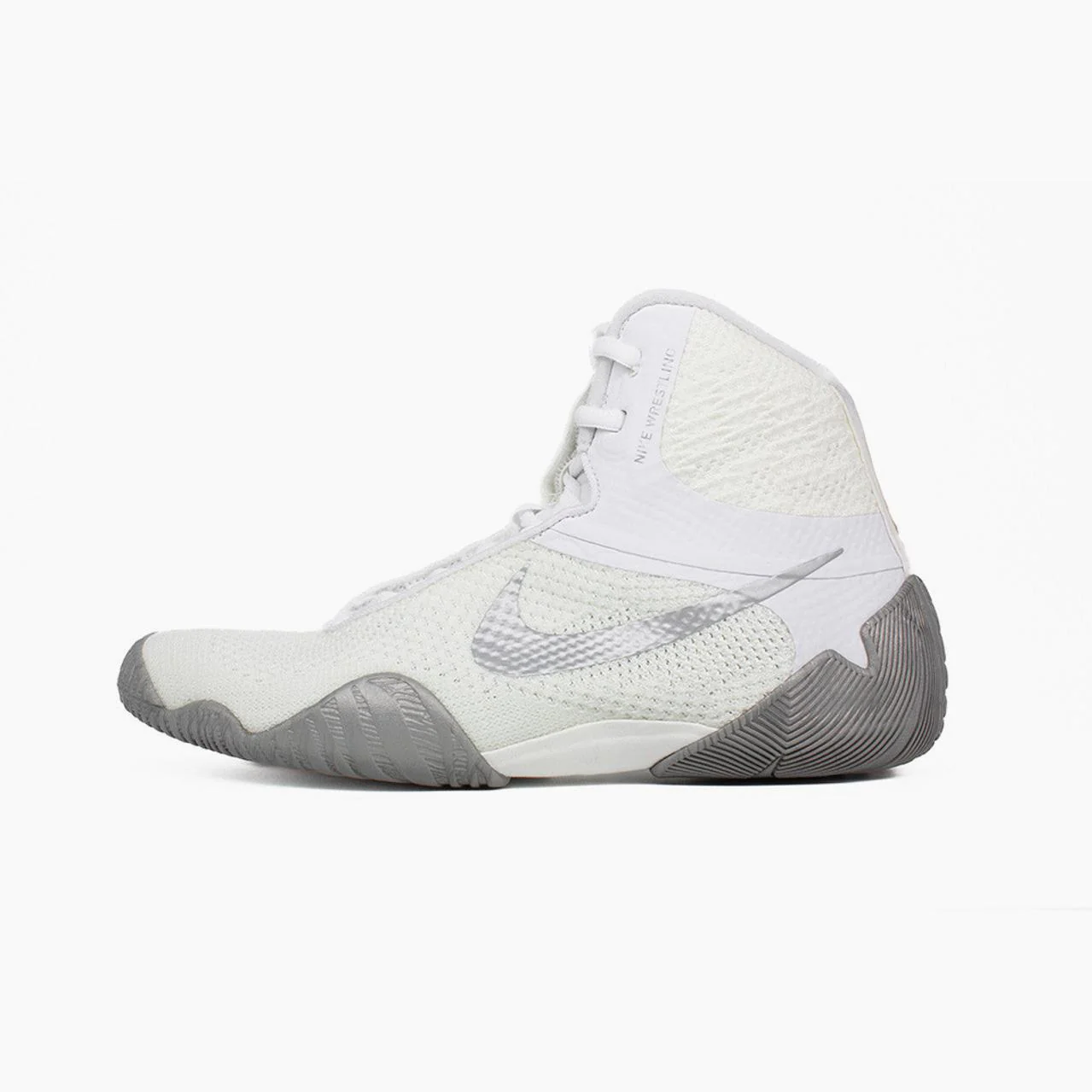 Zapatillas de lucha-Lucha libre Nike Tawa Blanco-plata  - Image 3