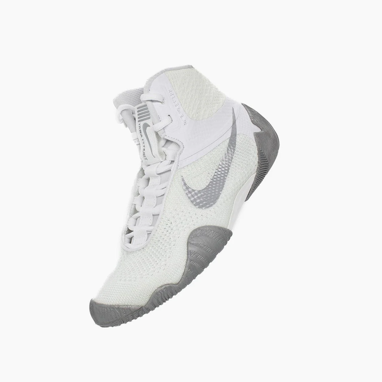 Zapatillas de lucha-Lucha libre Nike Tawa Blanco-plata  - Image 6