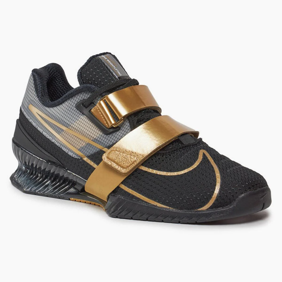 Zapatos Entrenamiento Nike Romaleos 4 Negro-oro  - Image 2